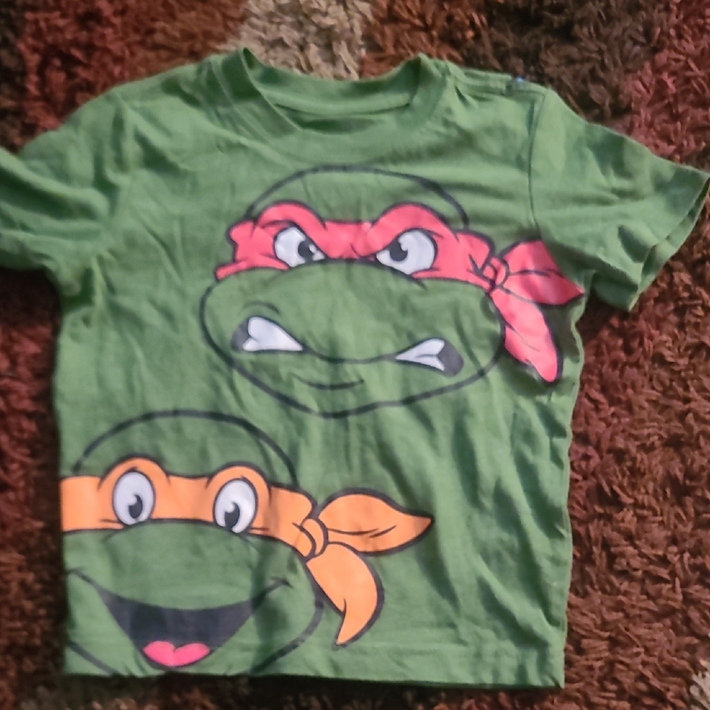 Nickelodeon Green Ninja Turtles Kids Tee